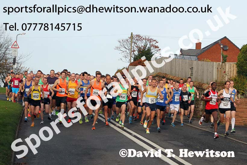 Start of the Brampton to Carlisle 10 mile Road Race. Photo: David T. Hewitson/Sports for All Pics